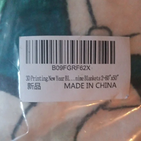 MY HERO ACADEMIA THROW BLANKET NEW IN PACKAGING 60×50 - Picture 3 of 3